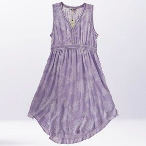 Lucky Brand | Cinched-Waist Midi Dress | Size L